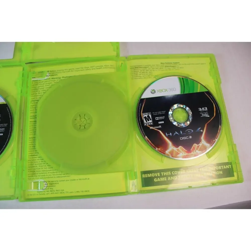 3 games: Halo, 3, 4, Halo 3 ODST (Microsoft Xbox) Authentic, tested